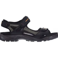 Sandales*Ecco Offroad Black Oil Nubuck Sandal